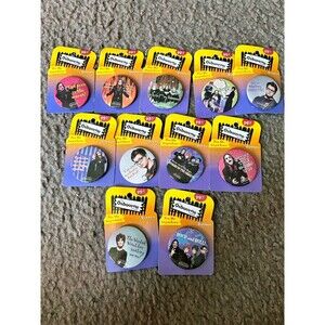 Vintage Y2K Ozzy Osbourne Prince of Darkness Family Pin Set Of 11 COMPLETE SET